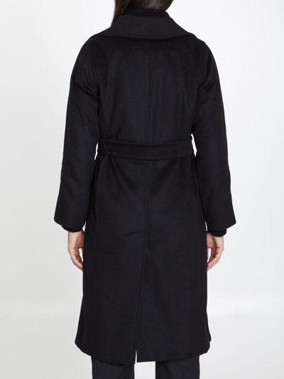 Shop Max Mara Manuela Coat In Black