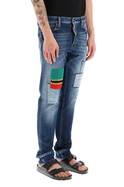 Shop Dsquared2 Jamaica Jeans In Blue