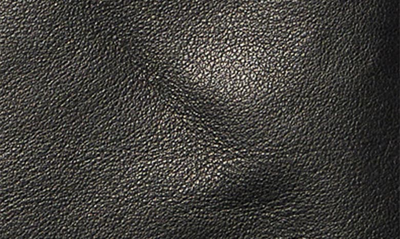 Shop Soia & Kyo Demy Zipper Off Leather & Faux Fur Gloves In Black