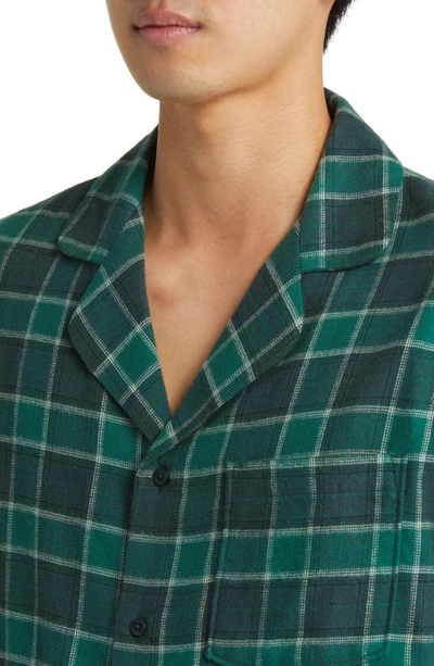 Shop Nordstrom Plaid Flannel Pajamas In Green Gables Johnstone Plaid
