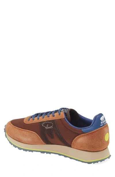 Shop Karhu Gender Inclusive Albatross Control Sneaker In Brown Sugar / Java