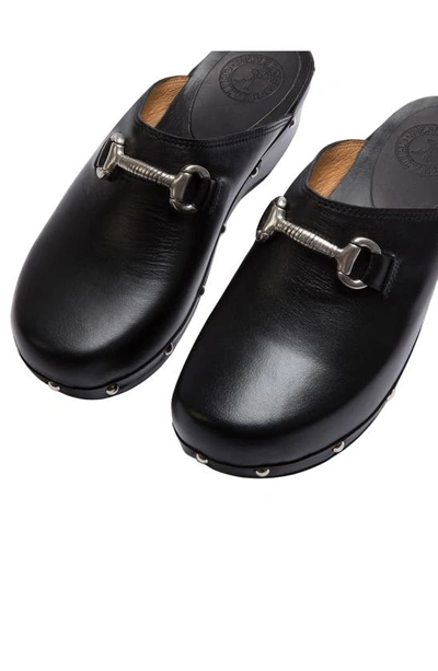 Shop Penelope Chilvers Horsebit Clog In Black