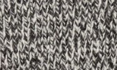 Shop Moncler Wool Blend Mouliné Sweater Skirt In Black