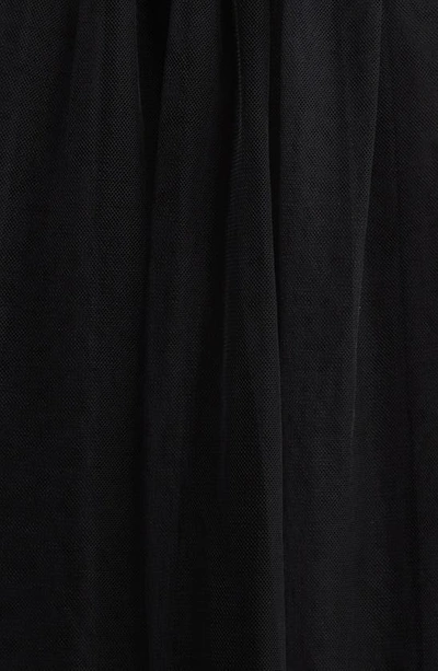 Shop Noir Kei Ninomiya Sheer Tulle Dress In Black