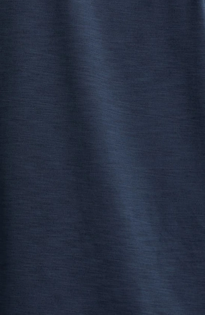 Shop Zella Perform Train Long Sleeve T-shirt In Navy Eclipse