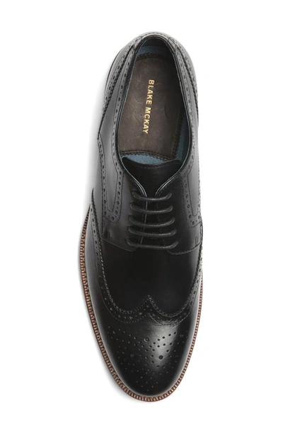 Blake Mckay Marshall Wingtip Derby In Black