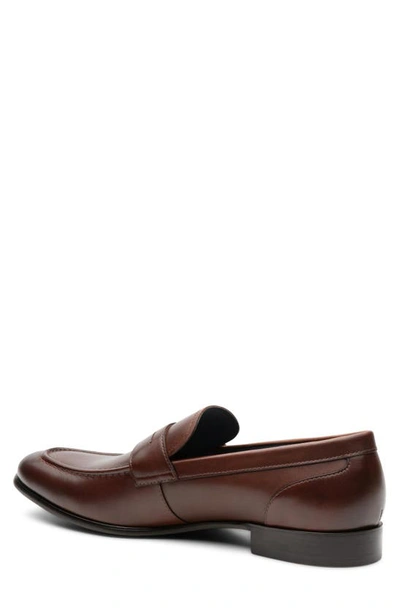 Shop Blake Mckay Davis Moc Toe Penny Loafer In Brown