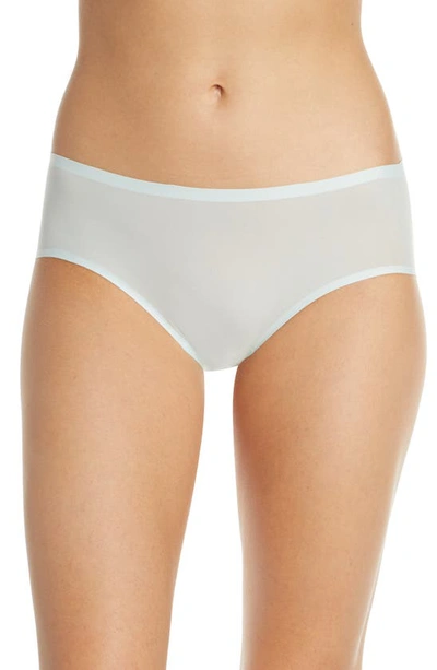 Chantelle Lingerie Soft Stretch Seamless Hipster Panties In Blue