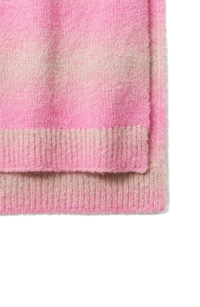 Shop Rag & Bone Holly Alpaca Blend Scarf In Pink Multi