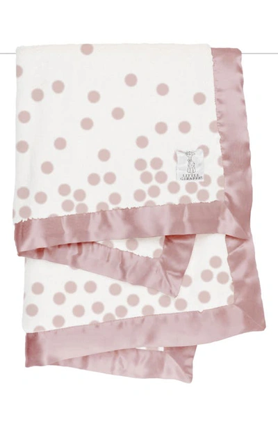 Shop Little Giraffe Luxe Soda Baby Blanket In Dusty Pink