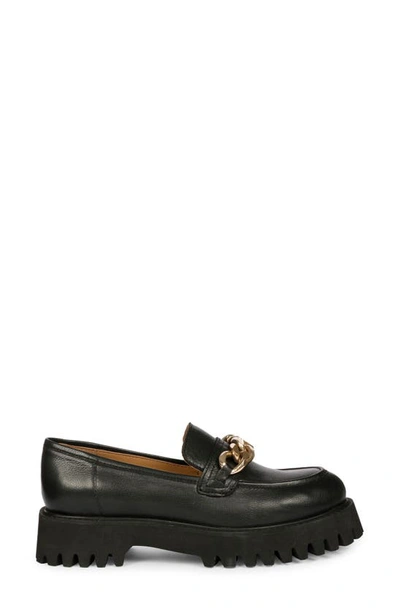 Saint G Donna Platform Loafer In Black
