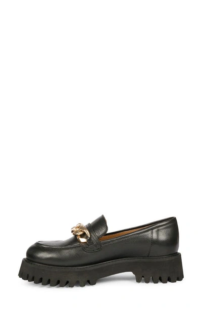 Saint G Donna Platform Loafer In Black