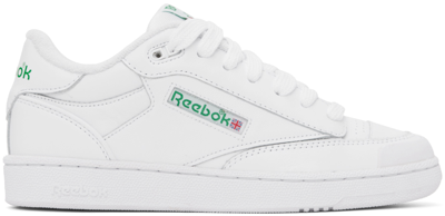 Shop Beams White Reebok Edition Club C Bulc Sneakers