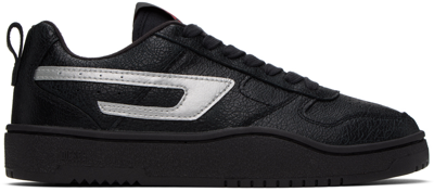 Shop Diesel Black S-ukiyo V2 Low Sneakers In H9773