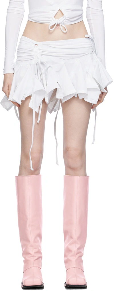 Shop Emily Watson Ssense Exclusive White Tankini Skirt
