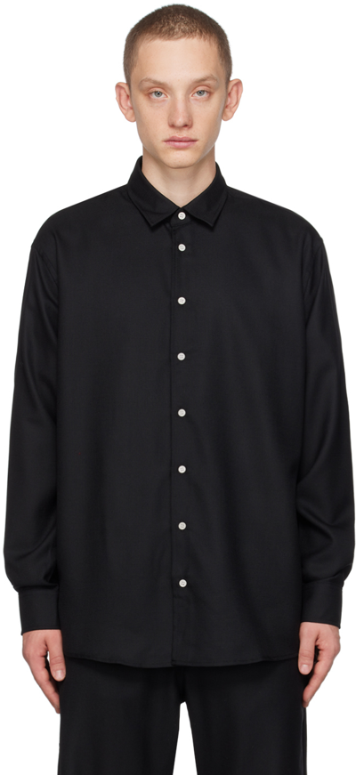 Shop Soulland Black Damon Shirt