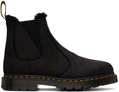 Shop Dr. Martens' Black 2976 Chelsea Boots In Black Outlaw Wp