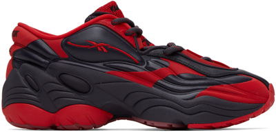 Shop Kanghyuk Black & Red Reebok Classics Edition Dmx Run 6 Modern Sneakers In Black Red