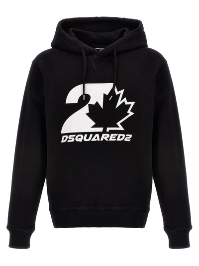 Shop Dsquared2 Cool Fit Hoodie In Black