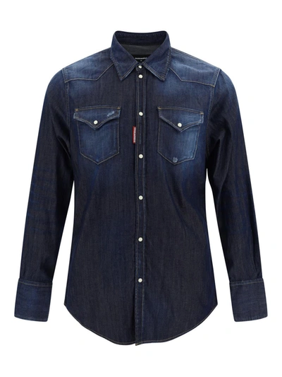 Shop Dsquared2 Shirt In 307