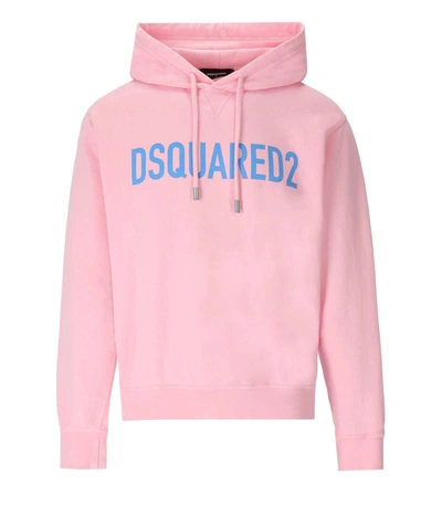 Shop Dsquared2 Cool Pink Hoodie In Rosa