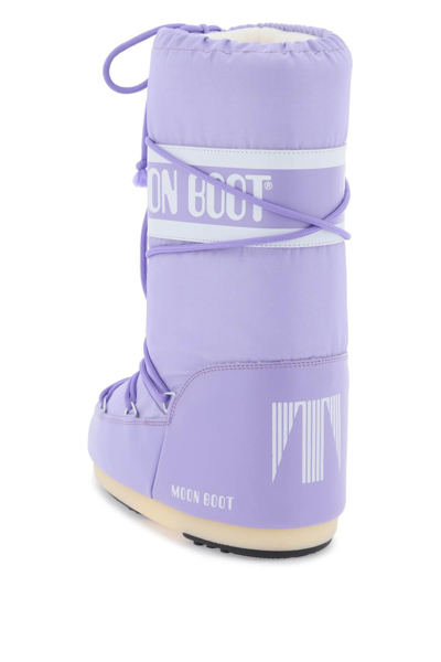 Shop Moon Boot Snow Boots Icon In Purple