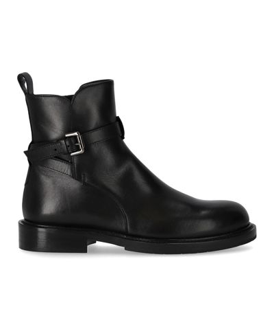 Shop Guglielmo Rotta Peace Black Ankle Boot