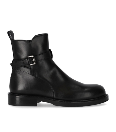 Guglielmo Rotta Peace Black Ankle Boot In Black