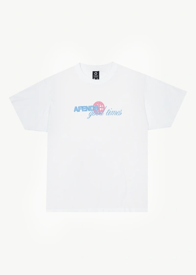 Shop Afends Graphic Boxy  T-shirt