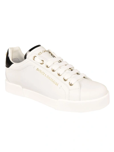 Shop Dolce & Gabbana - Low-top Sneakers In White