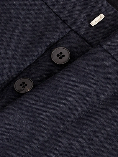 Shop Valentino Tailored Elegant Blue Men's Trousers