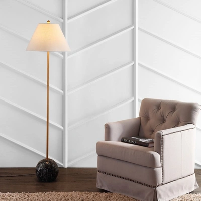 Jonathan Y Miami 63.5" Minimalist Resin/metal Led Floor Lamp