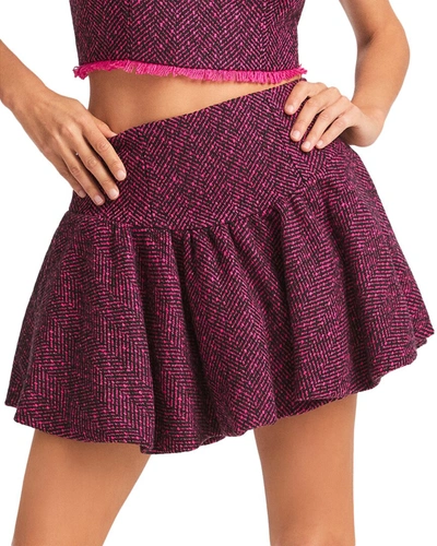 Shop Loveshackfancy Cordesia Skirt In Pink