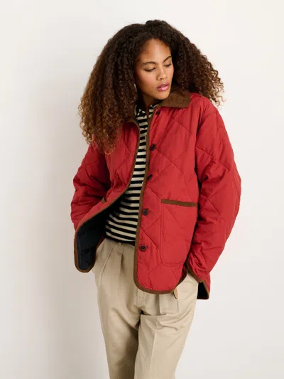 Alex Mill Work Jacket In Firebrick