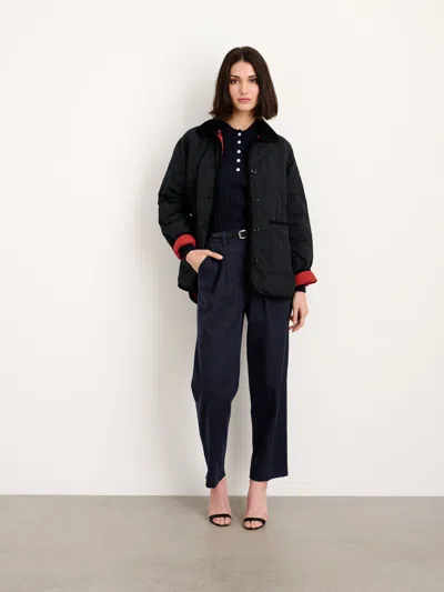 Alex Mill Quinn Quilted Jacket In Nylon In Black