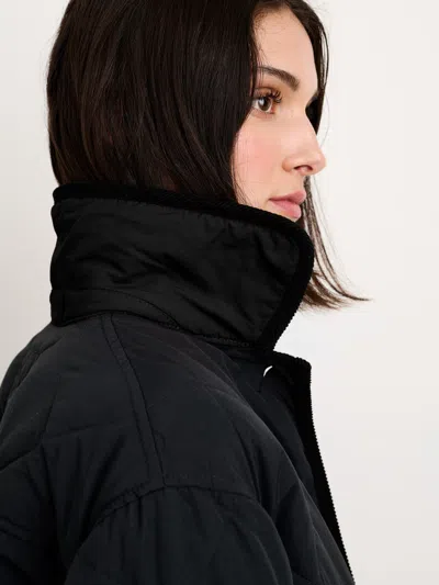 Alex Mill Quinn Quilted Jacket In Nylon In Black