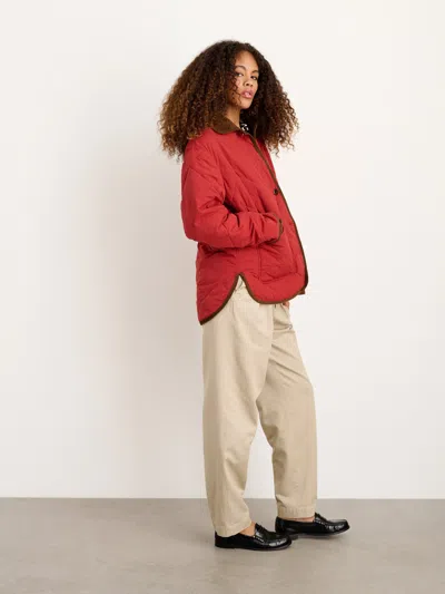 Alex Mill Work Jacket In Firebrick