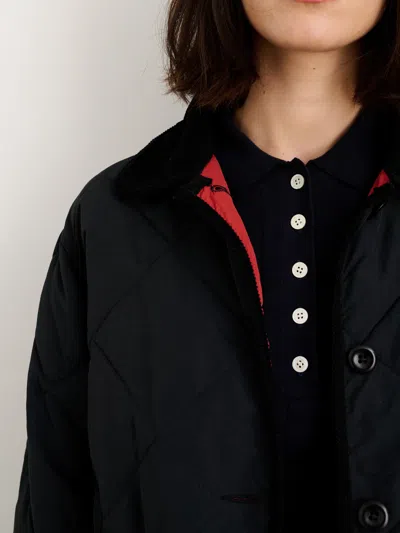 Alex Mill Quinn Quilted Jacket In Nylon In Black