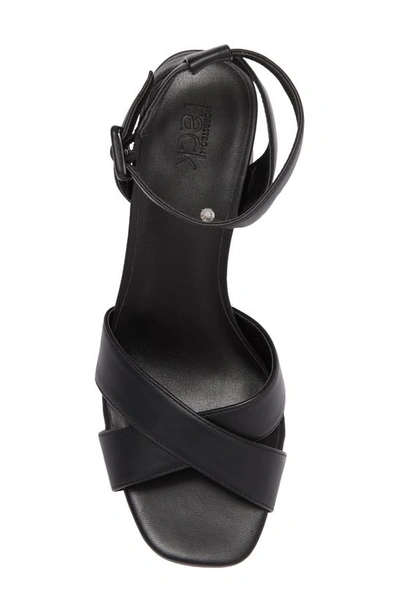 Shop Nordstrom Rack Luca Cross Strap Sandal In Black