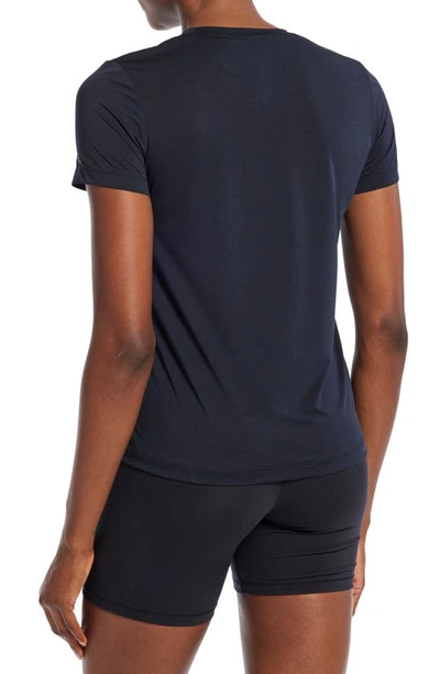 Shop Bandier Short Sleeve Performance Jersey T-shirt In Black