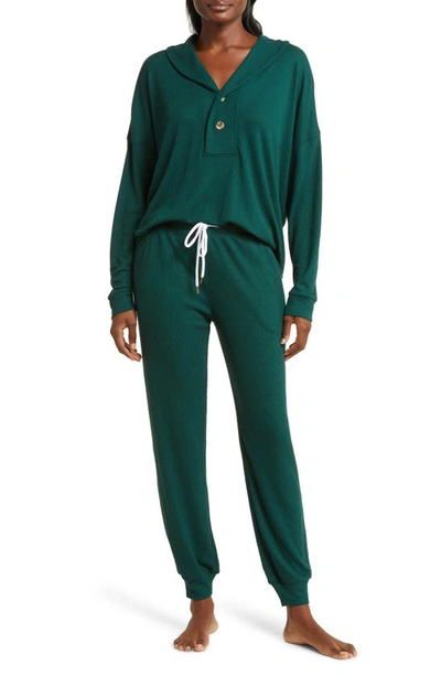 Honeydew Intimates Off The Clock Lounge Joggers In Thyme
