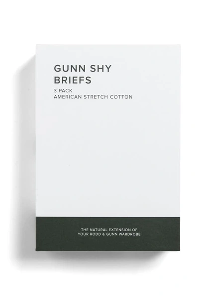 Rodd & Gunn 3-pack Gunn Shy Briefs In Black