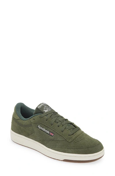 Reebok Green Club C 85 Sneakers In Olive | ModeSens