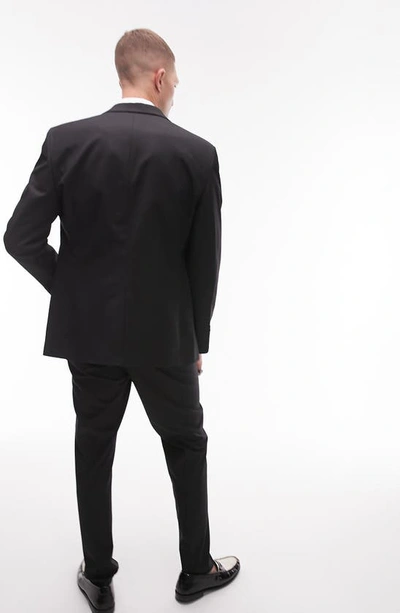 Shop Topman Slim Fit Suit Jacket In Black