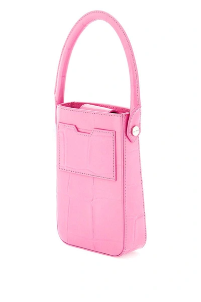Shop By Far 'note' Handbag In Pink