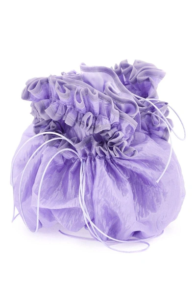 Shop Cecilie Bahnsen 'sofie' Mini Crossbody Bag In Purple