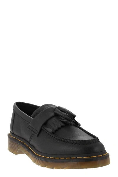 Shop Dr. Martens' Dr. Martens Adrian - Loafer With Leather Tassels In Black
