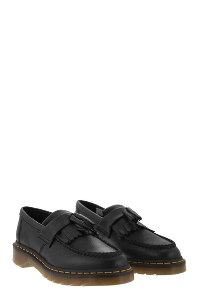 Shop Dr. Martens' Dr. Martens Adrian - Loafer With Leather Tassels In Black