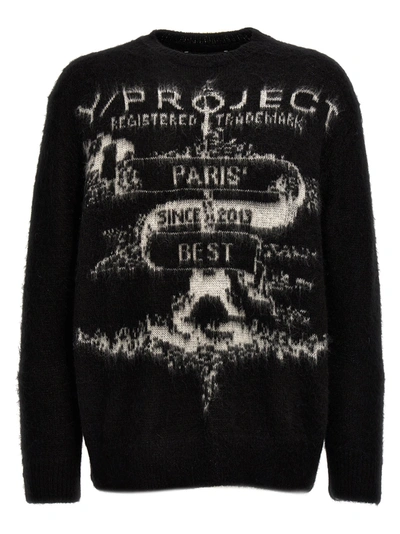 Shop Y/project Paris Best Sweater, Cardigans Black