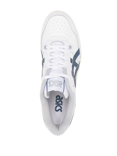 Shop Asics Sneakers With Logo In White